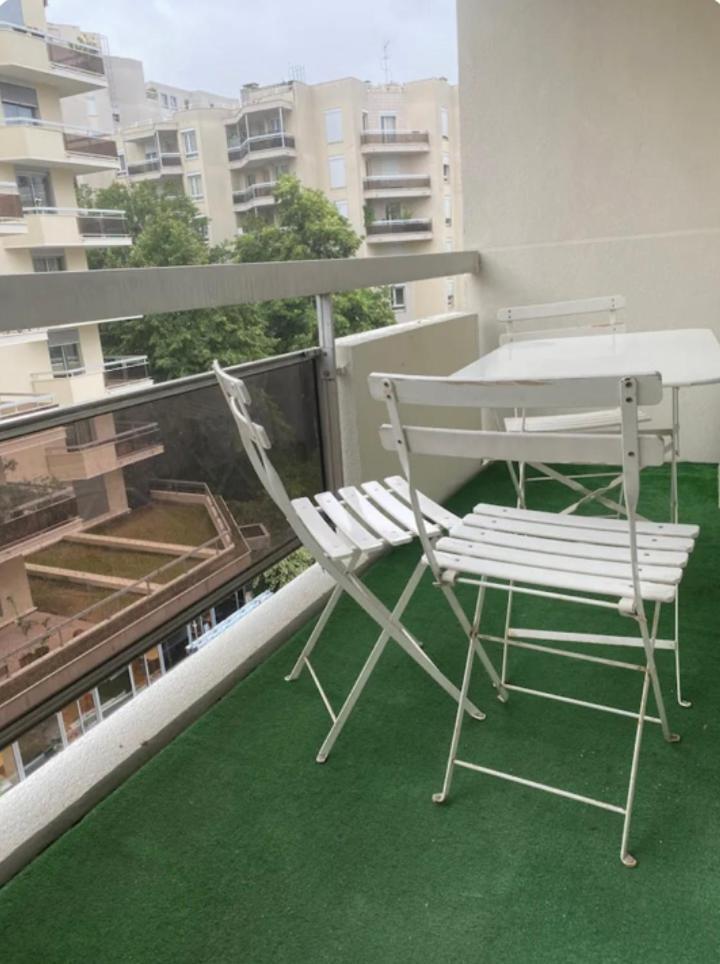 Appartement 85M2 La Defense, Free Parking,Balcony Courbevoie Bagian luar foto