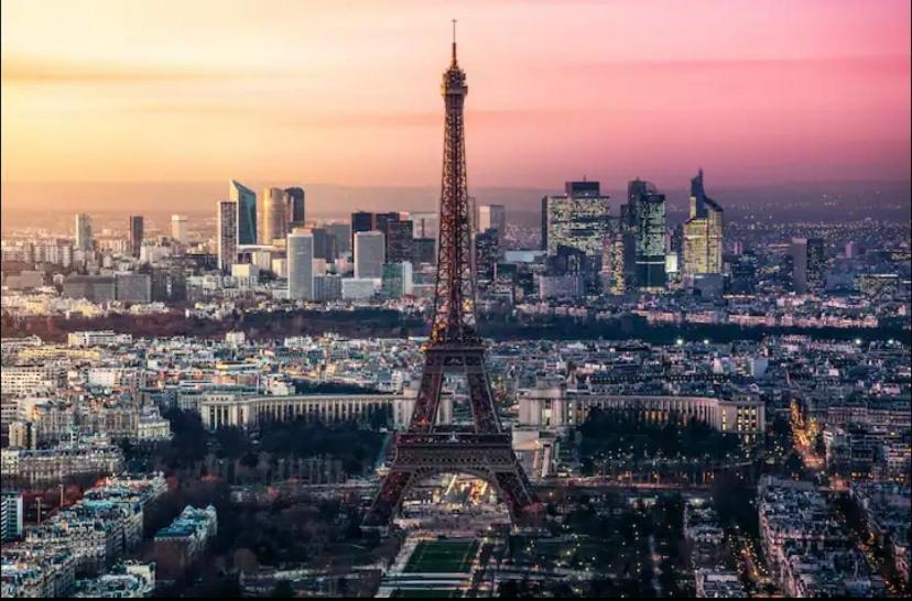 Appartement 85M2 La Defense, Free Parking,Balcony Courbevoie Bagian luar foto